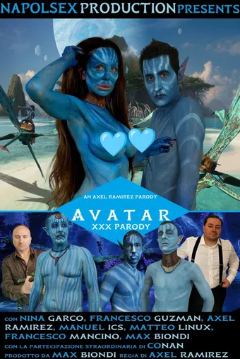 avatar xxx parody 2023 poster