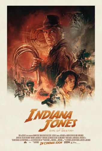 indiana jones and the dial of destiny 2023 poster