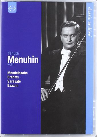 yehudi menuhin plays mendelssohn - violin concerto 2005 poster