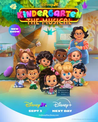 kindergarten: the musical 2024 poster