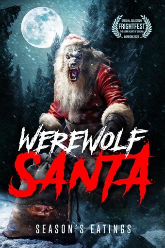 werewolf santa 2023 poster