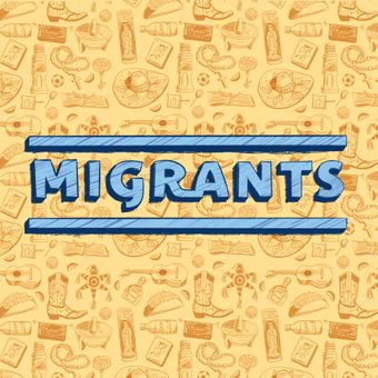 migrants 2023 poster