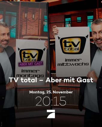 tv total - aber mit gast 2024 poster