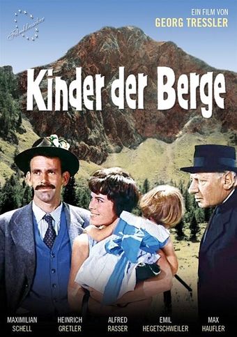 kinder der berge 1958 poster