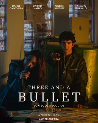 three and a bullet 2025 poster