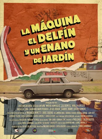 la máquina, el delfín y un enano de jardín 2025 poster