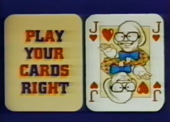 play your cards right 1983 poster