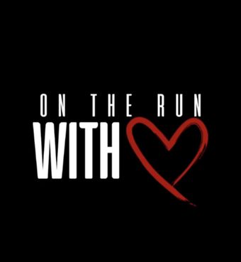 on the run with love 2023 poster