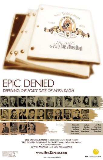 epic denied: depriving the forty days of musa dagh 2023 poster