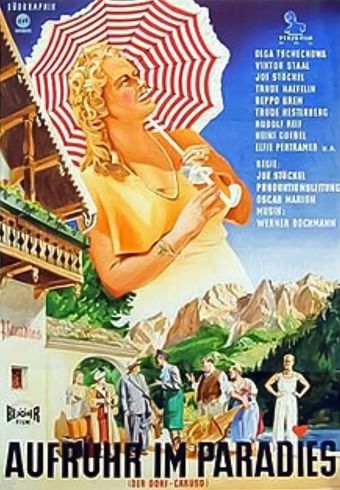 aufruhr im paradies 1950 poster