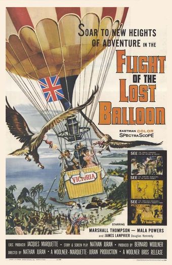 flight of the lost balloon 1961 poster