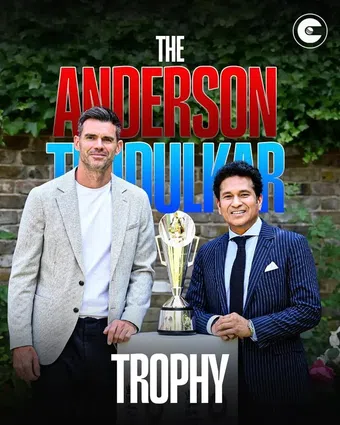 anderson - tendulkar trophy 2025 poster
