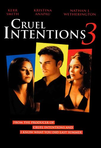 cruel intentions 3 2004 poster