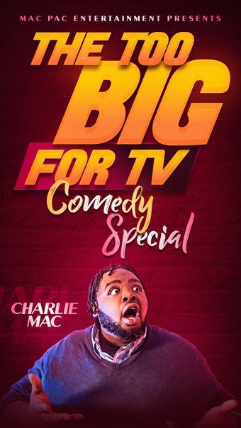 the too big for tv comedy special poster