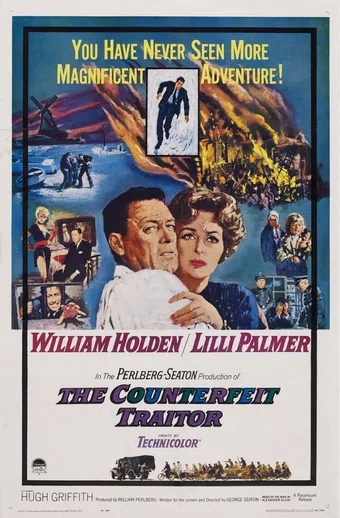 the counterfeit traitor 1962 poster