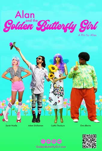 alan & the golden butterfly girl poster