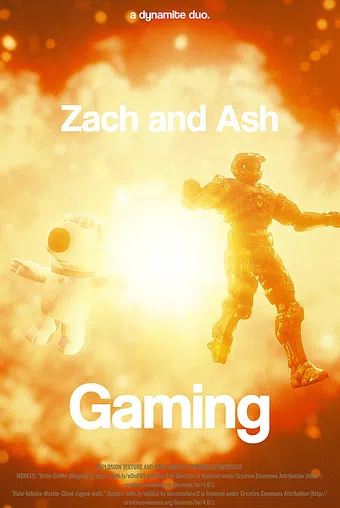 zach and ash gaming 2023 poster