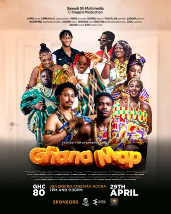 ghana map 2023 poster