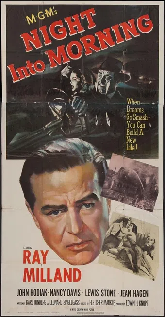 night into morning 1951 poster