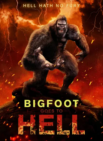 bigfoot goes to hell 2023 poster