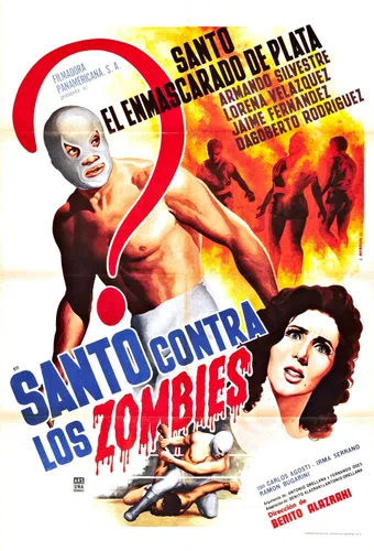 santo contra los zombies 1962 poster