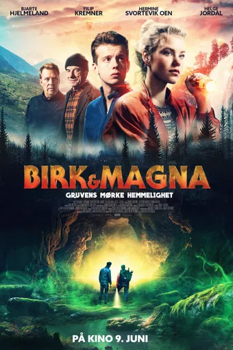 birk & magna - gruvens mørke hemmelighet 2023 poster