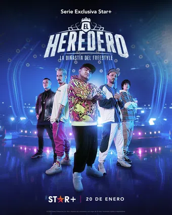 el heredero: la dinastía del freestyle 2023 poster