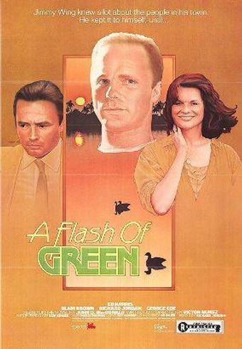 a flash of green 1984 poster