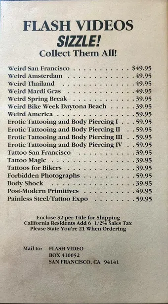 painless steel 1990 poster