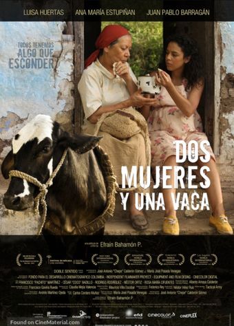 dos mujeres y una vaca 2015 poster