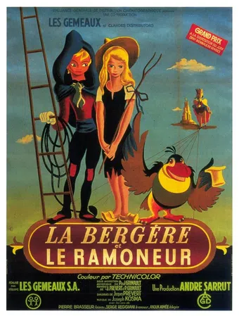 la bergère et le ramoneur 1952 poster