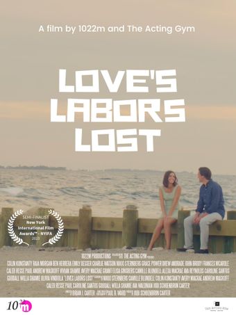 love's labor's lost 2023 poster