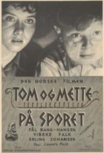 tom og mette på sporet 1952 poster