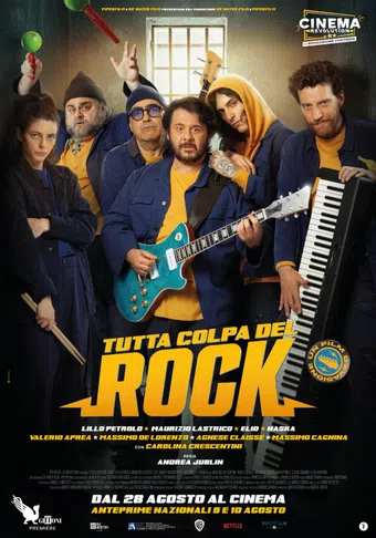 tutta colpa del rock 2025 poster