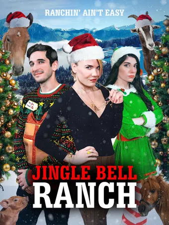 jingle bell ranch 2023 poster