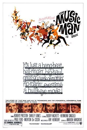 the music man 1962 poster