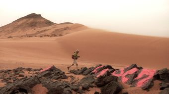 27th marathon des sables 2012 poster