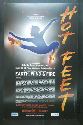 hot feet: the musical 2006 poster