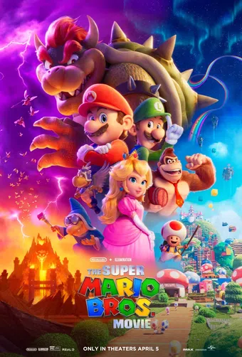 the super mario bros. movie 2023 poster