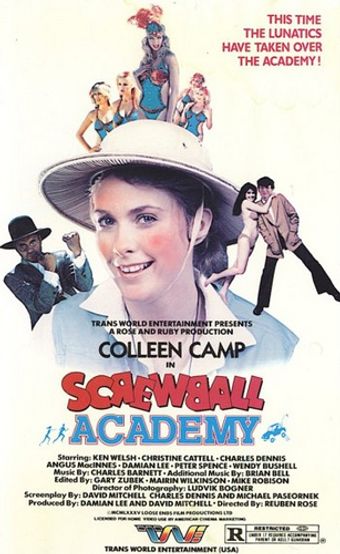 screwball academy 1986 poster