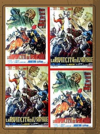 la rivincita di ivanhoe 1965 poster