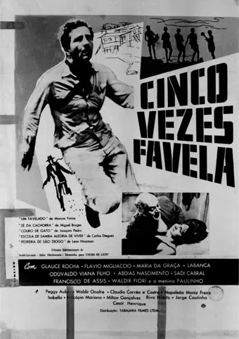 cinco vezes favela 1962 poster