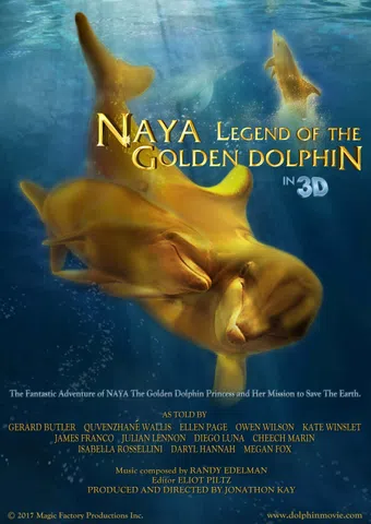 naya legend of the golden dolphin 2025 poster