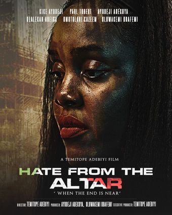 hate from the altar 2022 poster