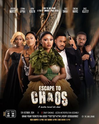 escape to chaos 2024 poster