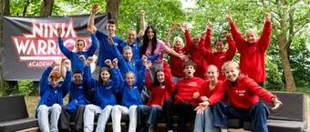 ninja warrior germany kids academy poster
