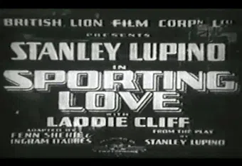 sporting love 1936 poster