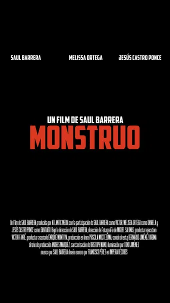 monstruo poster