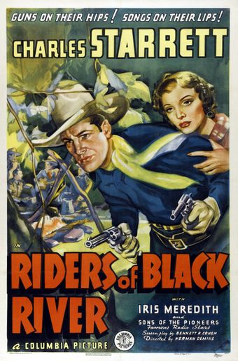 riders of black river 1939 poster