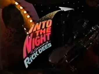 into the night with rick dees 1990 poster